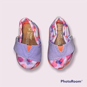 Toms pink girls size 3t